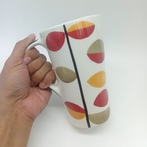 Pier 1 Stoneware Tall Large Coffee Tea Mug Latte